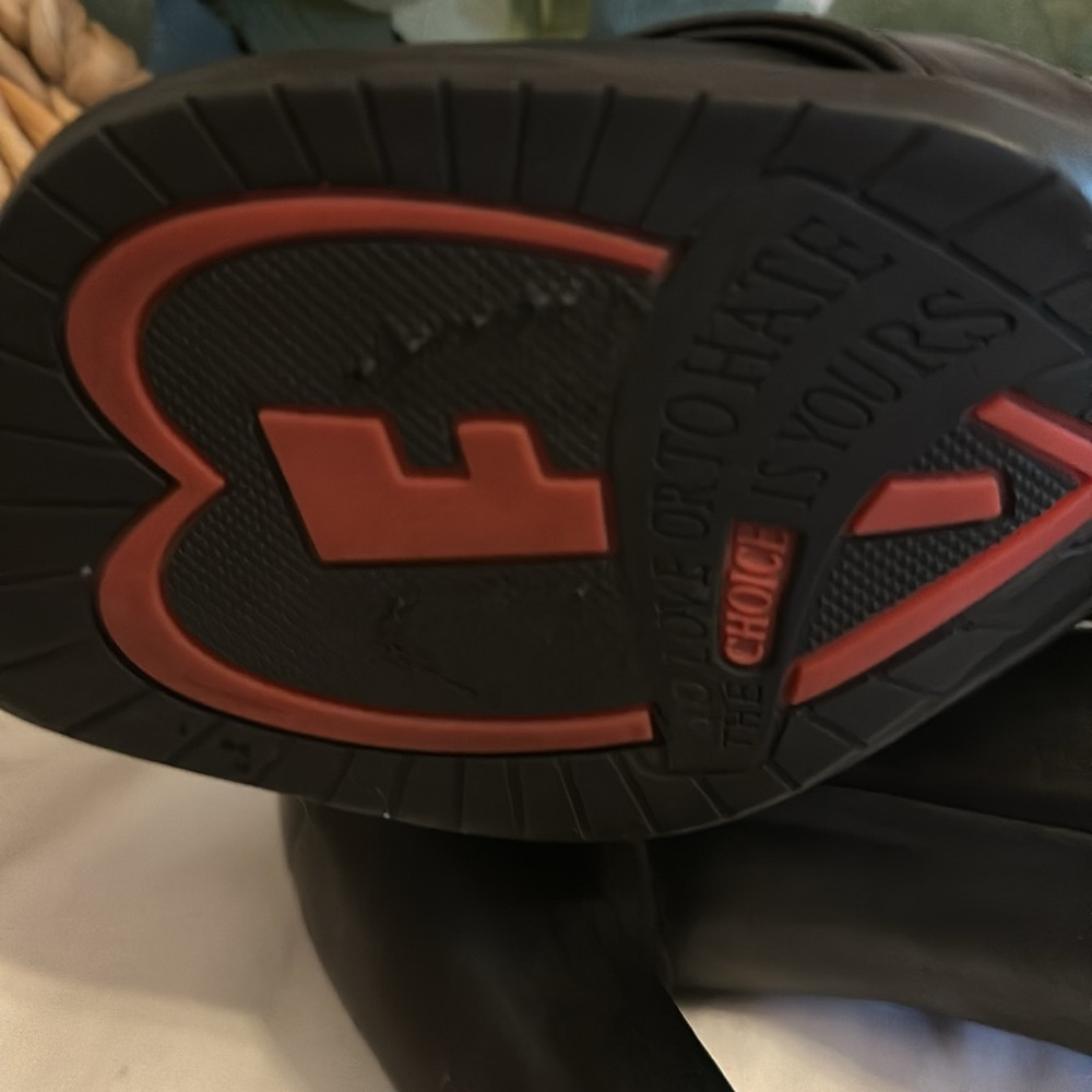 John Fluevog | Women's | Black/Cream | stitching | 9 | Mary Jane | heel| loafers - Picture 10 of 16